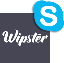 Skype and Wipster